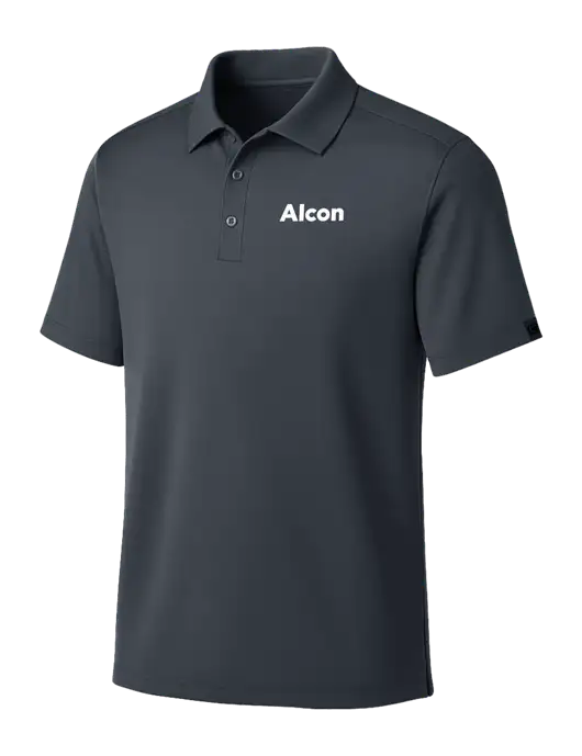 OGIO Dark Grey Framework Polo w/Alcon Logo