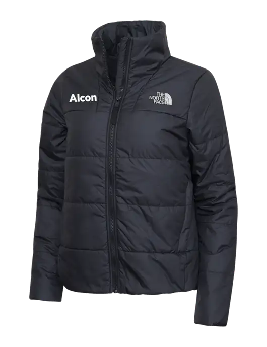 North Face Womens Black Everyday Insulated Jacket w/Alcon Logo