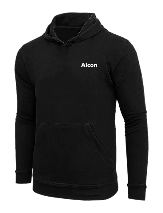 Adidas Black Fleece Hooded Sweatshirt w/Alcon Logo