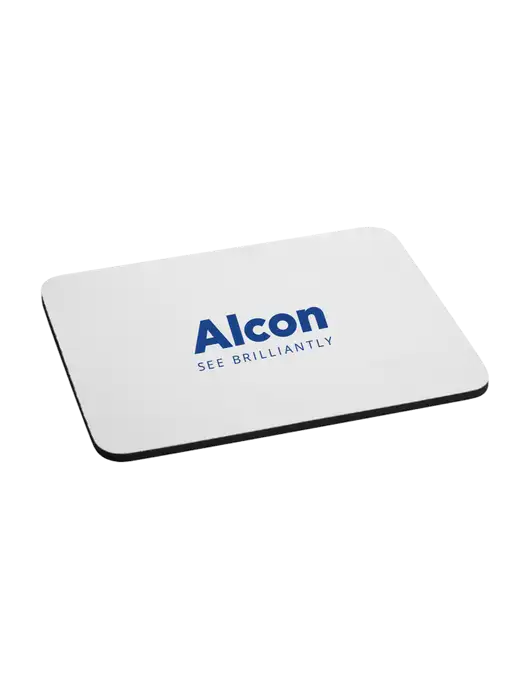 Neoprene Mouse Pad 9.25" x 7.75"  w/Alcon Logo