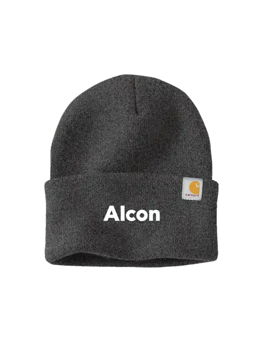 Carhartt Dark Grey Watch Cap 2.0 w/Alcon Logo