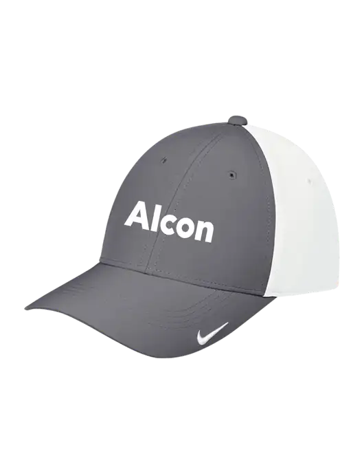 Nike Dark Grey/White Dri-FIT Legacy Cap w/Alcon Logo