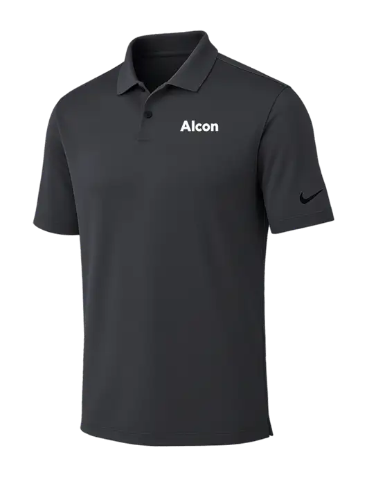 Nike Dark Grey Dri-FIT Vapor Polo w/Alcon Logo