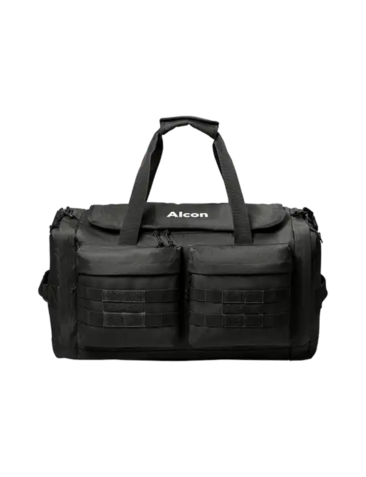 CornerStone Black Tactical Duffel w/Alcon Logo