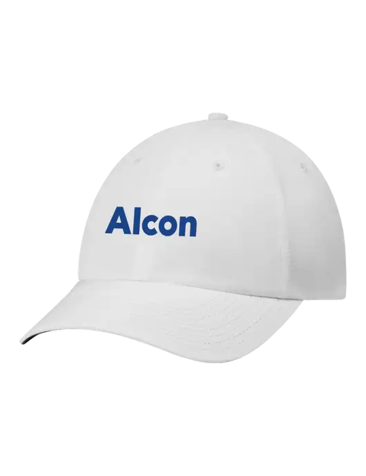 Richardson Relaxed Performance Lite White Cap w/Alcon Logo