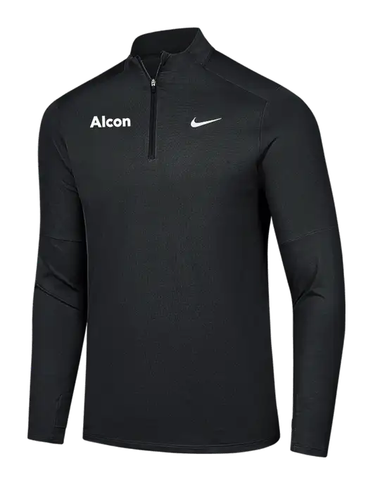 Nike Black Dri-FIT Element 1/2-Zip Pullover w/Alcon Logo
