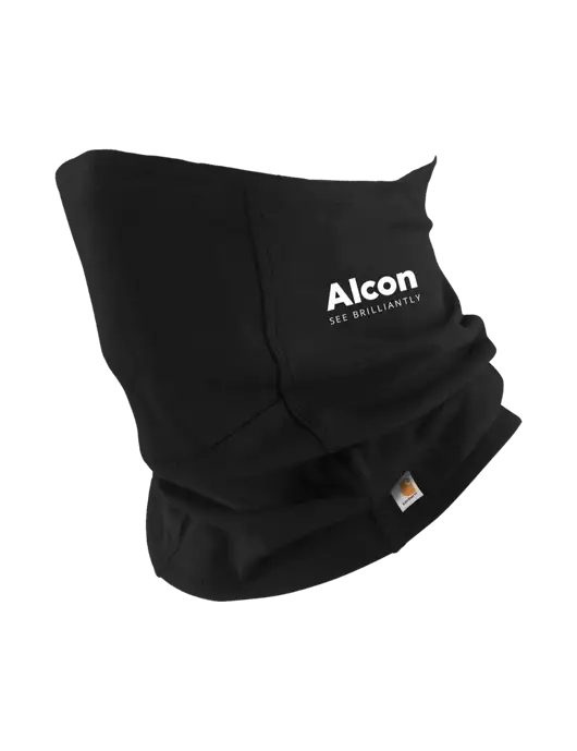 Carhartt Black Cotton Blend Filter Pocket Gaiter w/Alcon Logo