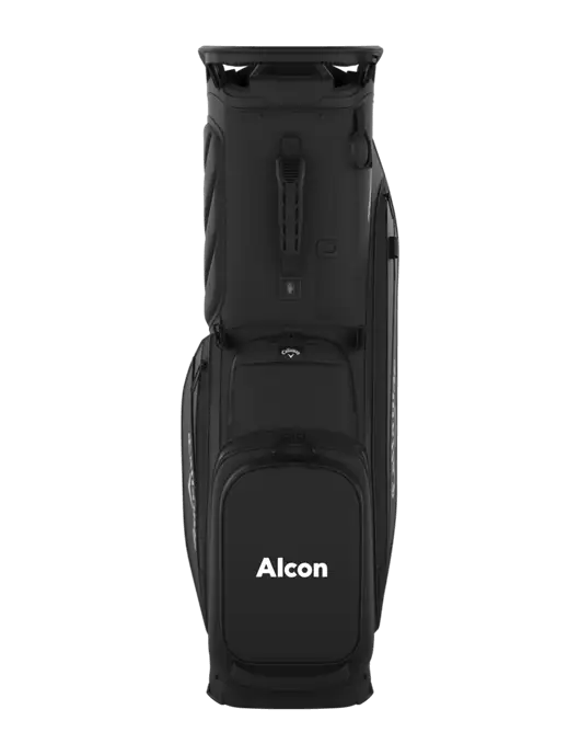 Callaway Fairway 14 Black Golf Bag w/Alcon Logo
