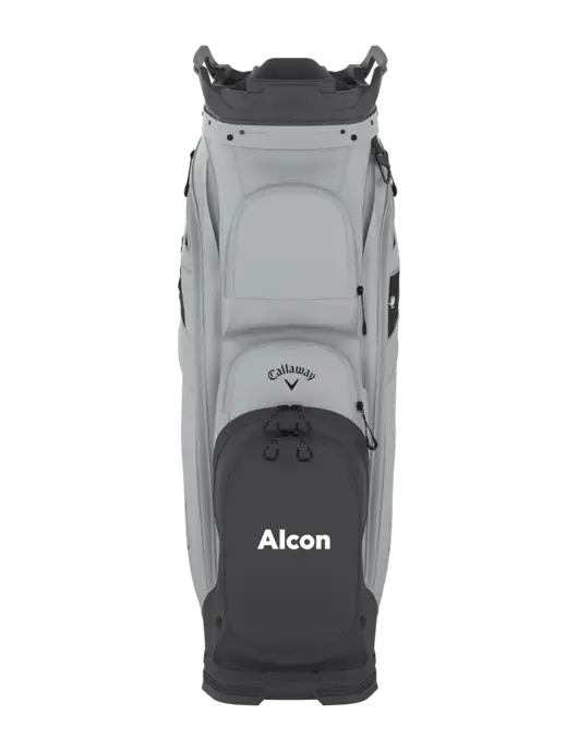 Callaway Org 14 Light Grey Golf Bag  w/Alcon Logo