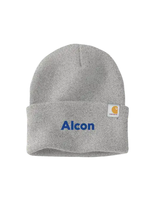 Carhartt Light Grey Heather Watch Cap 2.0 w/Alcon Logo