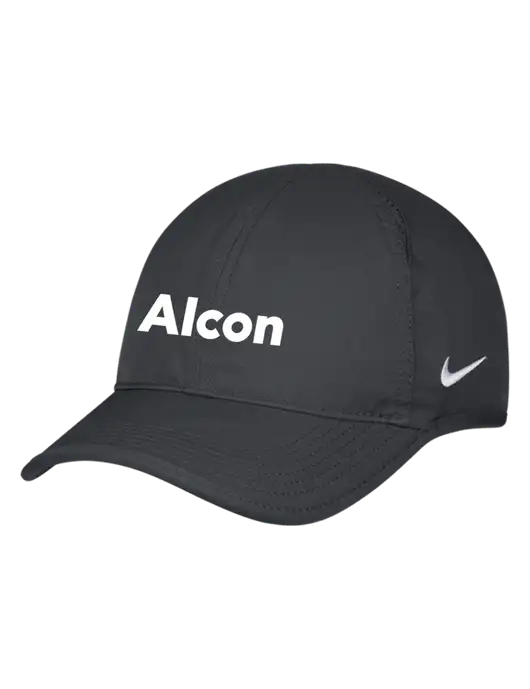 Nike Charcoal Featherlight Cap w/Alcon Logo