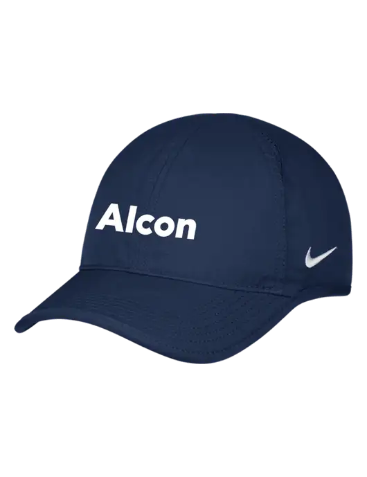 Nike Navy Featherlight Cap w/Alcon Logo