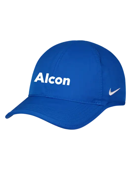 Nike Royal Featherlight Cap w/Alcon Logo