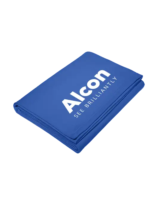 Core Royal Fleece Sweatshirt Blanket w/Alcon Logo
