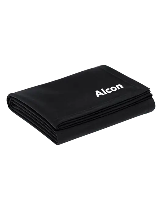 Recycled Black Blanket w/Alcon Logo