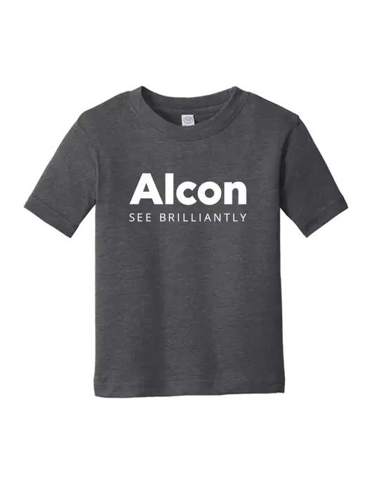 Rabbit Skins Vintage Smoke Toddler Fine Jersey Tee w/Alcon Logo