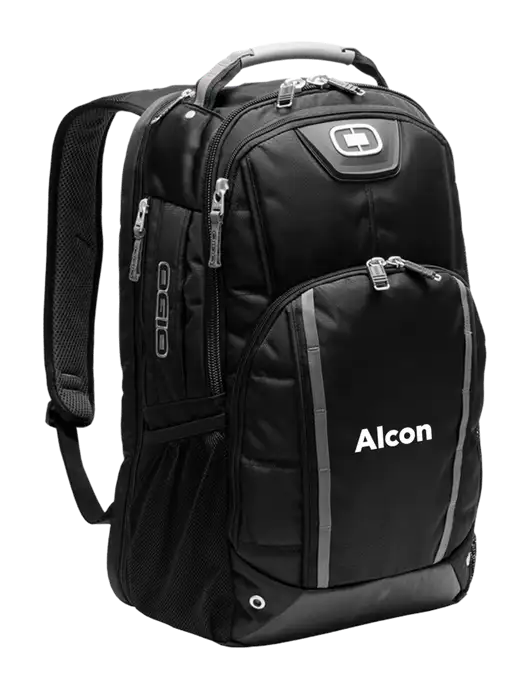 OGIO Black Bolt Pack w/Alcon Logo