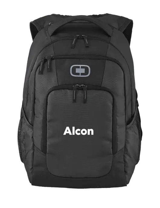 OGIO Diesel Grey Logan Laptop Backpack
 w/Alcon Logo