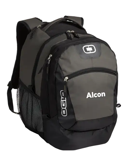 OGIO Grey Rogue Pack
 w/Alcon Logo
