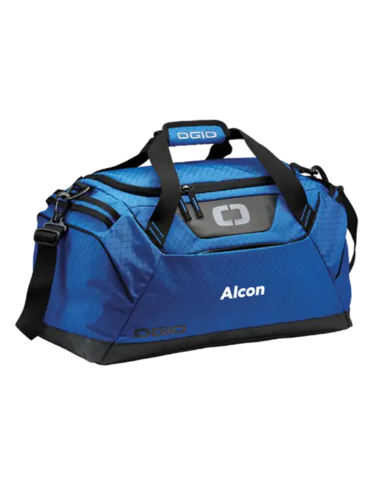 OGIO Royal Blue Catalyst Duffle
 w/Alcon Logo