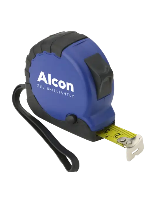 Blue Tape Measure, 16' w/Alcon Logo