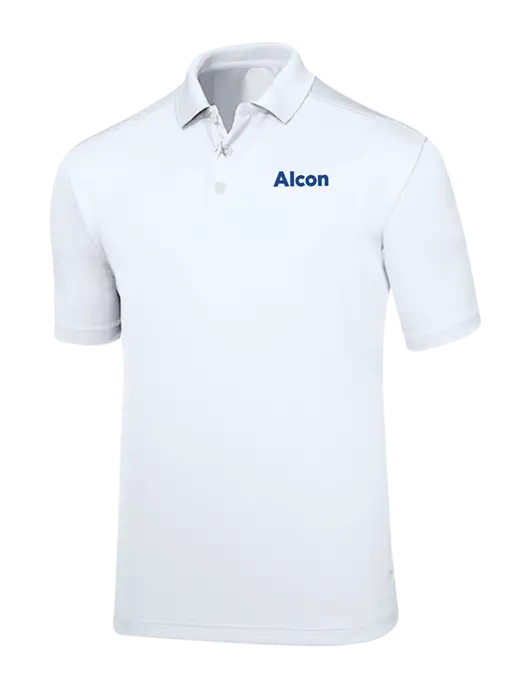 Callaway Core Bright White Performance Polo w/Alcon Logo