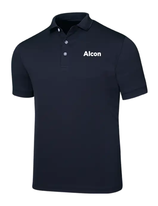 Callaway Ottoman Navy Polo w/Alcon Logo