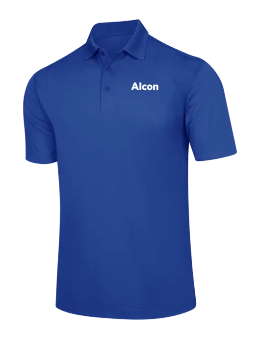 Royal Micropique Sport-Wick Polo w/Alcon Logo
