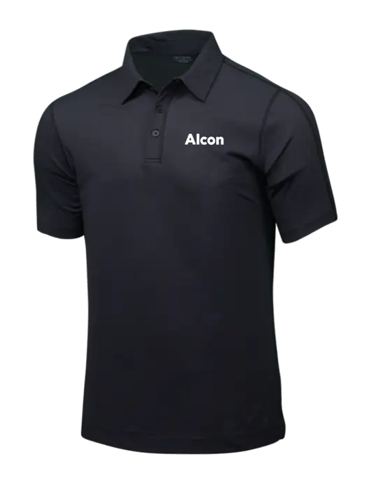 OGIO Black Top ONYX Polo w/Alcon Logo