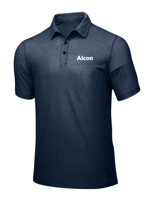 OGIO Navy ONYX Polo w/Alcon Logo