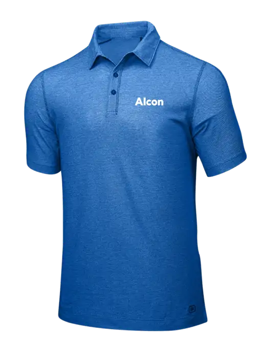 OGIO Royal Blue ONYX Polo w/Alcon Logo