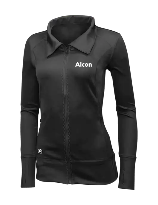 OGIO Blacktop Womens Endurance Fulcrum Full-Zip w/Alcon Logo