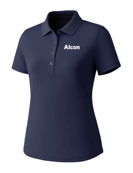 Callaway Womens Core Navy Performance Polo w/Alcon Logo
