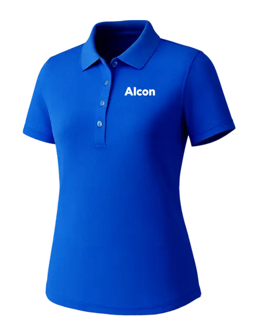 Callaway Womens Core Royal Performance Polo w/Alcon Logo