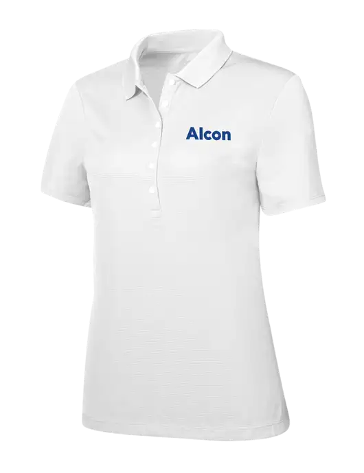 Callaway Womens Ottoman Bright White Polo w/Alcon Logo